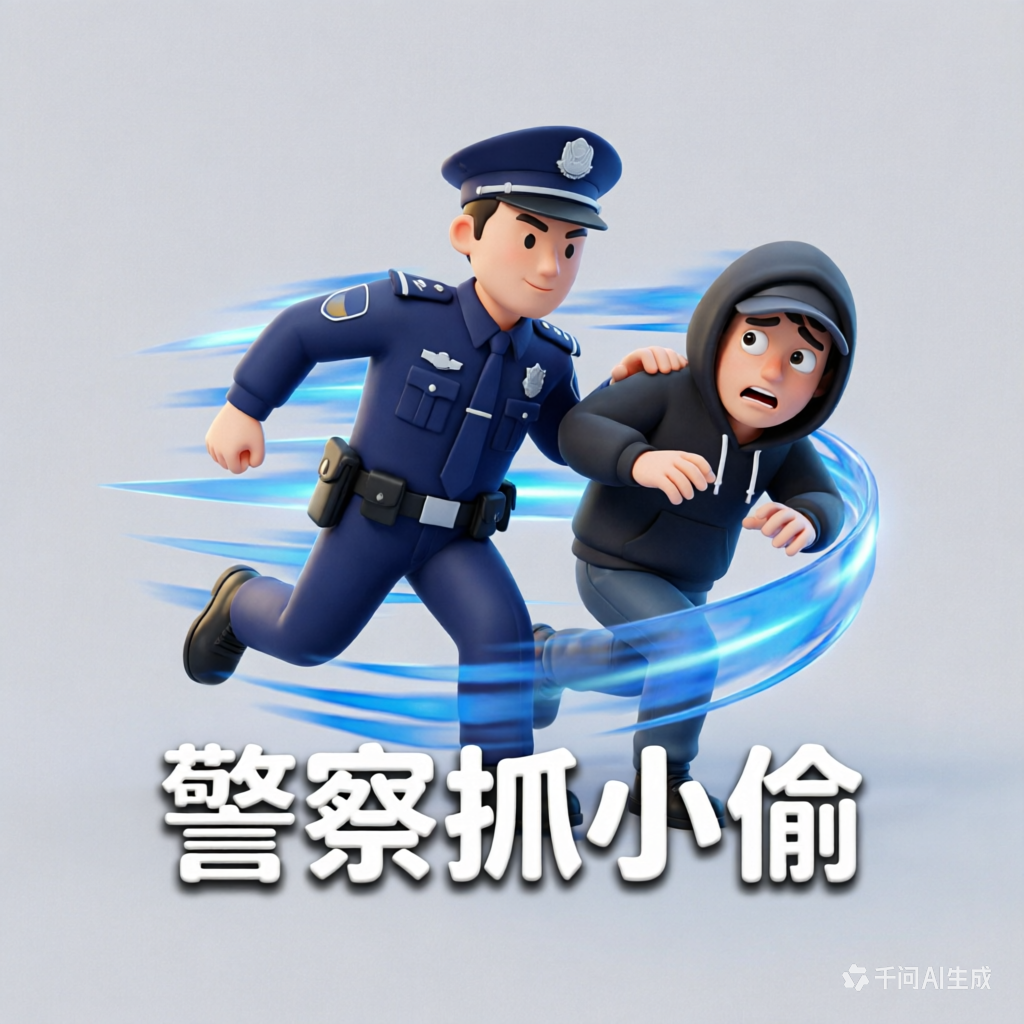 警察抓小偷 游戏图标